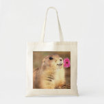 Prairie dog tote bag