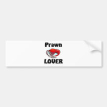 Prawn Lover Bumper Sticker