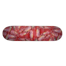 Prawns of British Columbia, Canada texture Skate Decks
