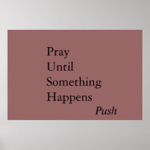Pray Poster