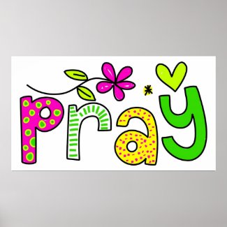 Christian Poster: Pray