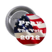 Pray the Vote 2012 Button