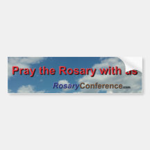 Pray with us Bumper Sticker