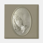 Prayer Hands Fridge Magnet