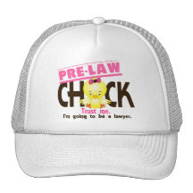 Pre-Law Chick 3 Hats