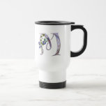 Precious Butterfly Initial M Mugs