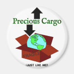 Precious Cargo Refrigerator Magnet