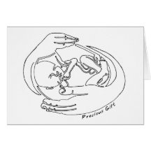 precious gift greeting card