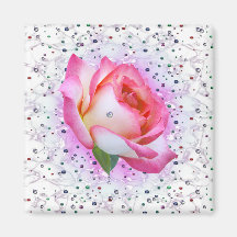 Precious Valentine Rose, magnet