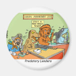 PREDATORY LENDERS / BANKING / BAKERS / FINANCIAL FRIDGE MAGNET