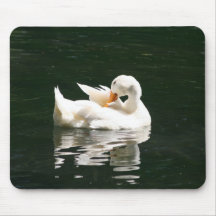 Preening Duck2 Mousepad