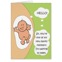 Pregnancy Announcement Greeting Cards