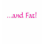 Pregnant & Fat Hoodie {Maternity}