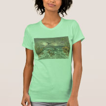 prehistoric world antique dinosaur print shirts