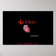 Prelude To Tragedy Heart Poster