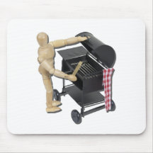 PreparingBarbecueGrill082611 Mouse Pad