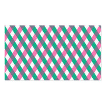 Preppy Pattern Business Card