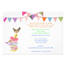 Preschool or Kindergarten Invitations