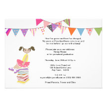 Preschool or Kindergarten Invitations