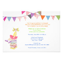 Preschool or Kindergarten Invitations