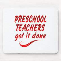 Preschool Teachers Mouse Pads