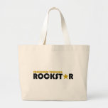 Preschool Teaching Rockstar Canvas Bag