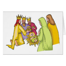 Presentation Magi Greeting Card