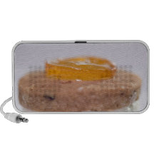 Presentation of Pastry with jelly iPod Speakers