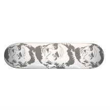 President Abe Lincoln Face Skate Board Decks
