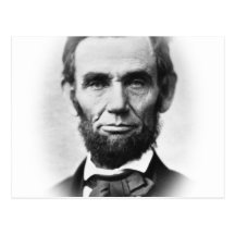 President Abraham Lincoln Postcard