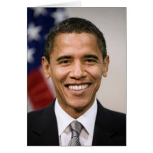President Barack Obama Greeting Card