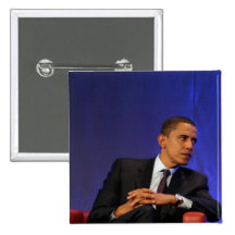 President Barack Obama Pinback Button