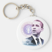 President Barack Obama Portrait Key Chains