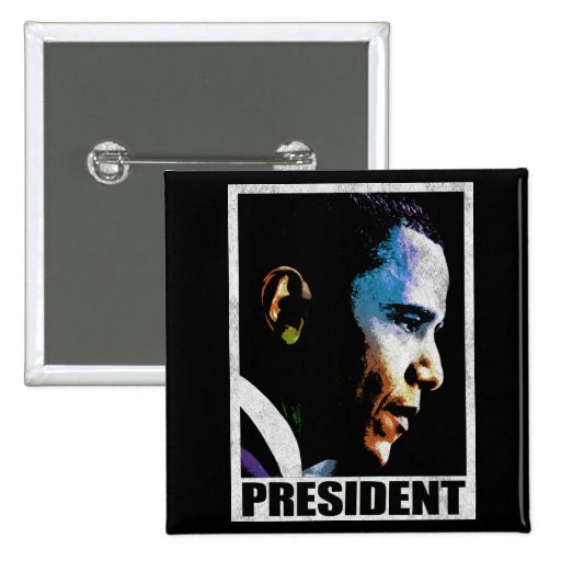 President Barack Obama Vintage Buttons