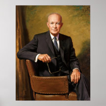 President Dwight D Eisenhower Posters