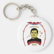President Gingrich 2012 Keychain