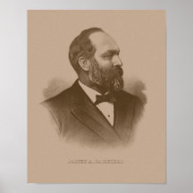 President James Garfield Posters