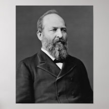 President James Garfield Posters