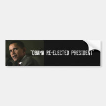 President Obama Bumper Sticker