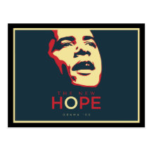 President Obama Hope Postcard - Customised