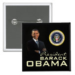 President Obama Pinback Buttons