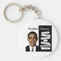 President Obama Quote Key Chains