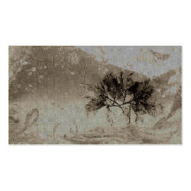 Pressed Leaves Business Card