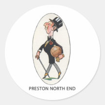 Preston North End Football Club Stickers