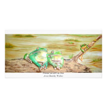 Pretend you can't see HimArtist Bever... Customized Photo Card