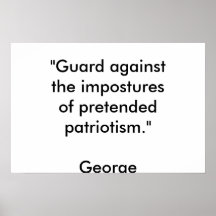 pretended patriotism posters