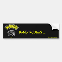 preto, preto, [B]brotherwood! logotip, BoNo' Ro... Adesivo