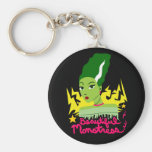 Pretty Bride of Frankenstein Keychains