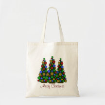 Pretty Christmas Tree Bag