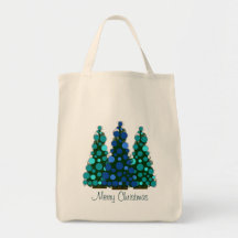 Pretty Christmas Tree Bag